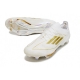Adidas F50+ Elite Firm Ground Ftwr White Gold Met Football Boots