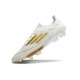 Adidas F50+ Elite Firm Ground Ftwr White Gold Met Football Boots