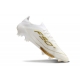 Adidas F50+ Elite Firm Ground Ftwr White Gold Met Football Boots