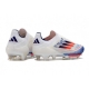 Adidas F50+ Elite Firm Ground Ftwr White Solar Red Lucid Blue Football Boots