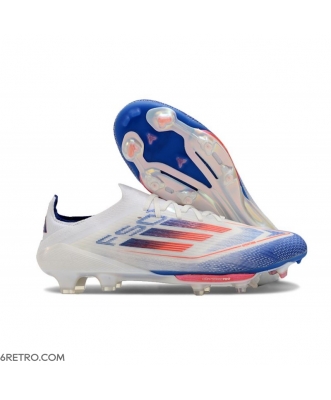 Adidas F50+ Elite Firm Ground Ftwr White Solar Red Lucid Blue Football Boots