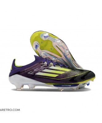 Adidas F50+ Elite Firm Ground Unity Purple White Lucid Lemon Football Boots