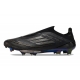 Adidas F50+ Laceless Firm Ground Core Black Iron Met Gold Met Football Boots
