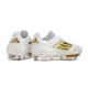 Adidas F50+ Laceless Firm Ground Ftwr White Gold Met Football Boots