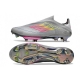 Adidas F50+ Laceless Firm Ground Grey Pink Yellow Football Boots