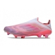 Adidas F50+ Laceless Firm Ground Pink White Football Boots