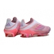 Adidas F50+ Laceless Firm Ground Pink White Football Boots