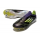 Adidas F50+ Laceless Firm Ground Purple Yellow Football Boots