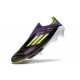 Adidas F50+ Laceless Firm Ground Purple Yellow Football Boots