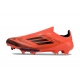 Adidas F50+ Laceless Firm Ground Red Black Football Boots