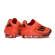 Adidas F50+ Laceless Firm Ground Red Black Football Boots