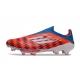 Adidas F50+ Laceless Firm Ground Red White Blue Football Boots