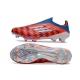 Adidas F50+ Laceless Firm Ground Red White Blue Football Boots