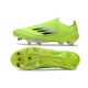 Adidas F50+ Laceless Firm Ground Solar Green Black Football Boots