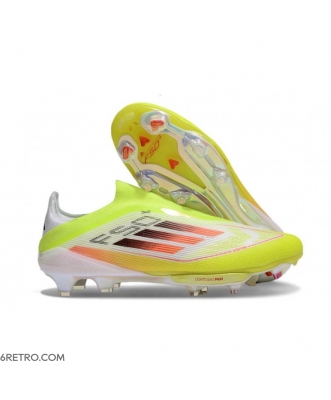 Adidas F50+ Laceless Firm Ground Solar Yellow Football Boots