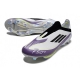 Adidas F50+ Laceless Firm Ground X Messi Ftwr White Core Black Unity Purple Football Boots