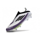 Adidas F50+ Laceless Firm Ground X Messi Ftwr White Core Black Unity Purple Football Boots