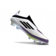 Adidas F50+ Laceless Firm Ground X Messi Ftwr White Core Black Unity Purple Football Boots