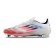 Adidas F50 Elite Firm Ground Firm Ground Advancement - White Solar Red Lucid Blue Football Boots Adidas F50 Elite Firm Ground Firm Ground Advancement - White Solar Red Lucid Blue Football Boots