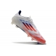 Adidas F50 Elite Firm Ground Firm Ground Advancement - White Solar Red Lucid Blue Football Boots Adidas F50 Elite Firm Ground Firm Ground Advancement - White Solar Red Lucid Blue Football Boots