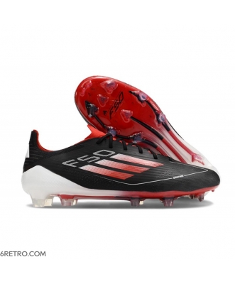 Adidas F50 Elite Firm Ground Firm Ground Black Red Football Boots