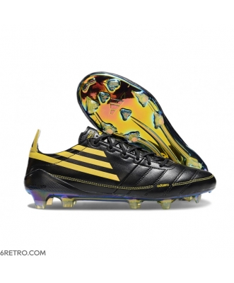 Adidas F50 Elite Firm Ground Firm Ground Black Yellow Football Boots