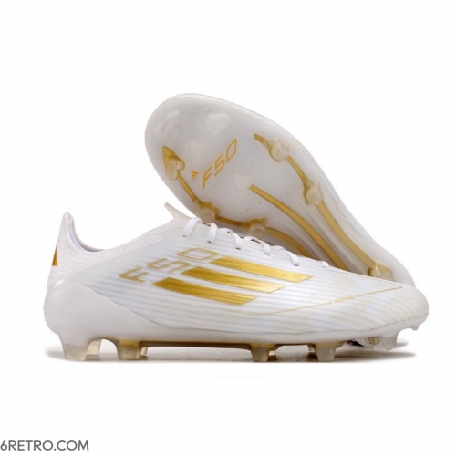 Adidas F50 Elite Firm Ground Firm Ground Ftwr White Gold Met Football Boots Adidas F50 Elite Firm Ground Firm Ground Ftwr White Gold Met Football Boots