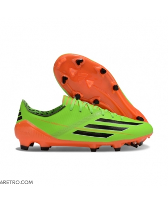 Adidas F50 Elite Firm Ground Firm Ground Green Black Orange Football Boots