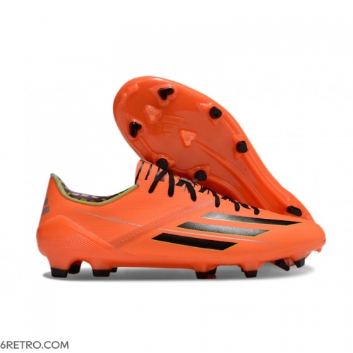 Adidas F50 Elite Firm Ground Firm Ground Orange Black Football Boots Adidas F50 Elite Firm Ground Firm Ground Orange Black Football Boots