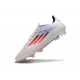 Adidas F50 Elite Firm Ground Firm Ground White Blue Red Football Boots Adidas F50 Elite Firm Ground Firm Ground White Blue Red Football Boots