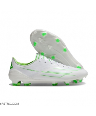 Adidas F50 Elite Firm Ground Firm Ground White Green Football Boots