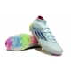 Adidas F50 Elite Mid-Cut Firm Ground Almost Blue Semi Lucid Blue Semi Solar Yellow Football Boots