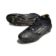 Adidas F50 Elite Mid-Cut Firm Ground Core Black Iron Met Gold Met Football Boots