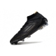 Adidas F50 Elite Mid-Cut Firm Ground Core Black Iron Met Gold Met Football Boots
