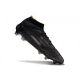 Adidas F50 Elite Mid-Cut Firm Ground Core Black Iron Met Gold Met Football Boots