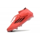 Adidas F50 Elite Mid-Cut Firm Ground Turbo Aurora Black Platin Met Football Boots