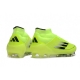 Adidas F50 Elite Mid-Cut Firm Ground Volt Black Football Boots