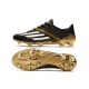 Adidas F50 Ghosted Adizero HYBRIDTOUCH Firm Ground Black White Gold Football Boots