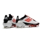 Adidas F50 Ghosted Adizero HYBRIDTOUCH Firm Ground White Red Black Football Boots