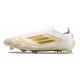 Adidas F50 LL Elite Firm Ground Ftwr White Gold Met Football Boots