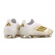 Adidas F50 LL Elite Firm Ground Ftwr White Gold Met Football Boots