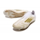 Adidas F50 LL Elite Firm Ground Ftwr White Gold Met Football Boots