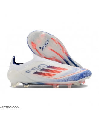 Adidas F50 LL Elite Firm Ground Ftwr White Solar Red Lucid Blue Football Boots