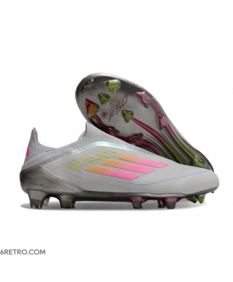 Adidas F50 LL Elite Firm Ground Grey Pink Football Boots
