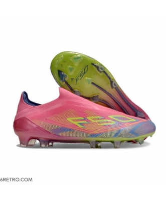 Adidas F50 LL Elite Firm Ground Pink Yellow Purple Football Boots