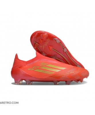 Adidas F50 LL Elite Firm Ground Red Gold Football Boots