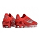 Adidas F50 LL Elite Firm Ground Red Silver Football Boots