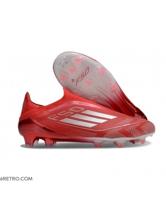 Adidas F50 LL Elite Firm Ground Red Silver Football Boots