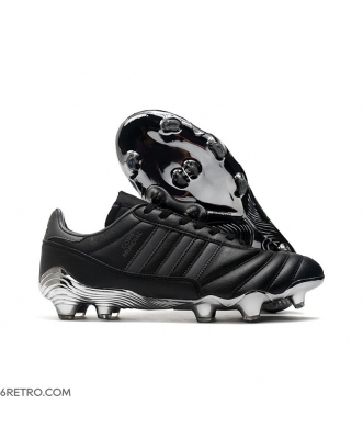 Adidas K-Leather Copa Mundial 21 Firm Ground Black Grey Football Boots