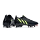 Adidas Low Cut Predator Edge.1 Firm Ground Black Green Football Boots